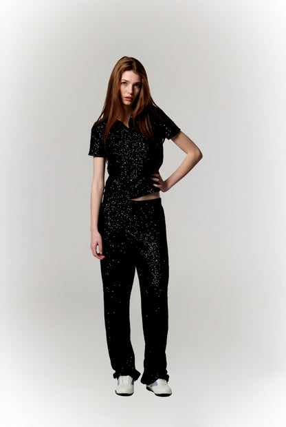 Midnight Sequin Pants